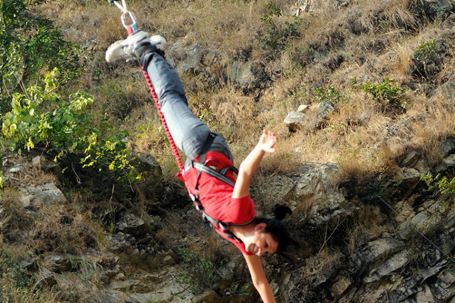Bungy Jumping in Rishikesh