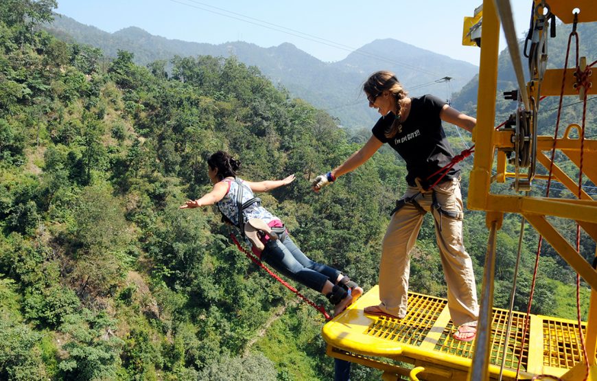 BUNGY JUMPING IN RISHIKESH