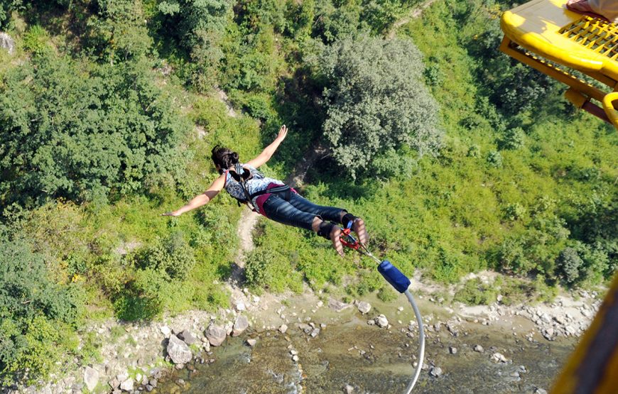BUNGY JUMPING IN RISHIKESH