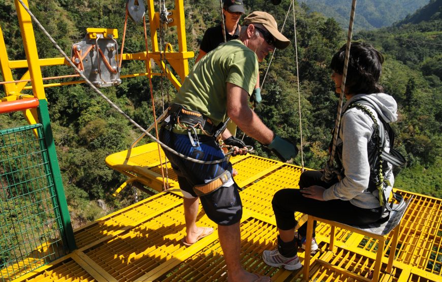 BUNGY JUMPING IN RISHIKESH