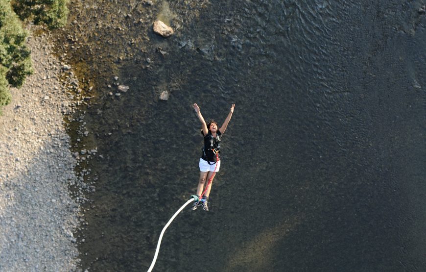 BUNGY JUMPING IN RISHIKESH