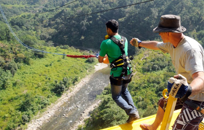 BUNGY JUMPING IN RISHIKESH