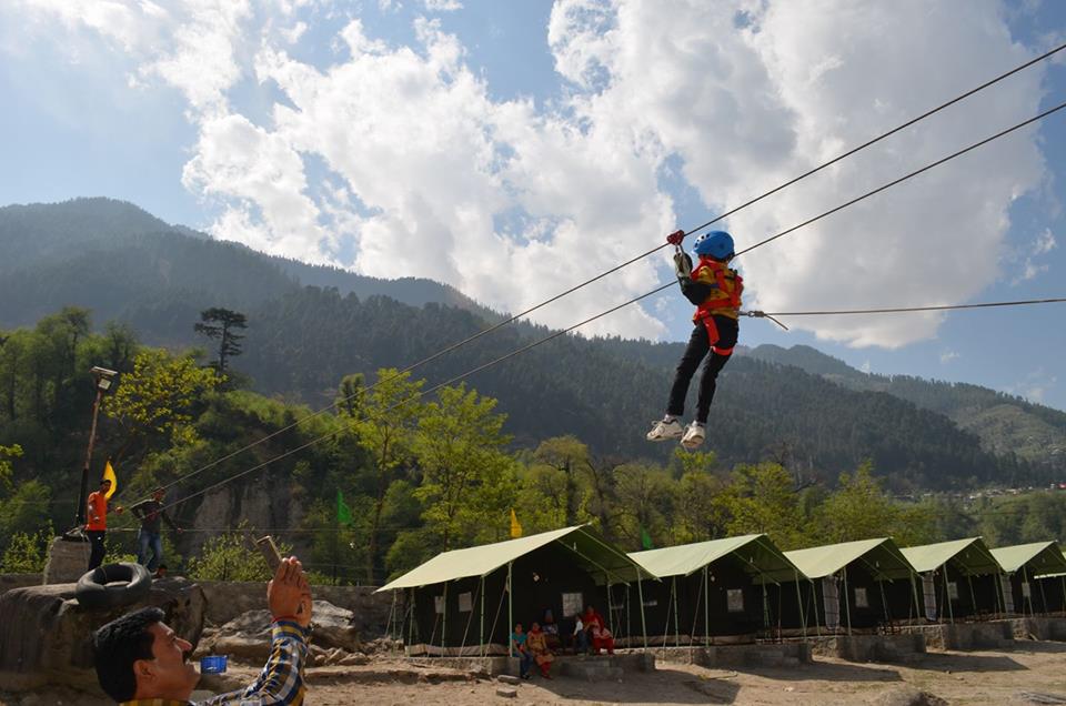 Camping in Manali